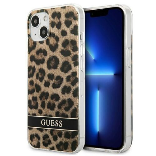 iPhone 13 Guess leopárd mintás telefontok