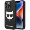 iPhone 14 Pro Karl Lagerfeld  Choupette Silicone Head Magsafe fekete telefontok