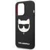 iPhone 14 Pro Karl Lagerfeld  Choupette Silicone Head Magsafe fekete telefontok