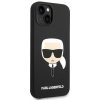 iPhone 14 Plus Karl Lagerfeld Karl's Head szilikon fekete telefontok