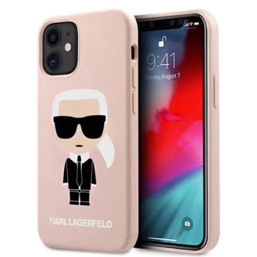 iPhone 12 mini Karl Lagerfeld rózsaszín telefontok