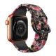 Apple Watch 38/40/41 mm Alphajack virágmintás óraszíj