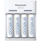 Panasonic Basic töltő USB + 4x AA Eneloop akkumulátor 2000 mAh