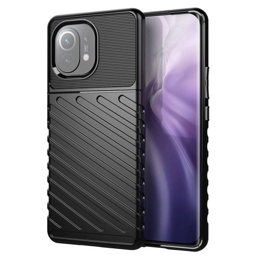 Xiaomi Mi 11Etui Thunder Armor Carbon fekete telefontok