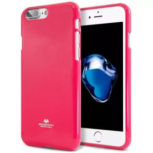 iPhone 13 Jelly Glitter hot pink telefontok