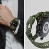 Samsung Galaxy Watch 4 Classic 46mm Tech Protect Scout Pro fekete óraszíj