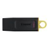 Kingston Datatraveler Exodia 128Gb, USB 3.2 Pendrive, Fekete - Sárga (DTX/128GB)