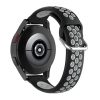 Samsung Galaxy Watch 4 40 / 42 / 44 / 46 mm óraszíj fekete/szürke Tech-Protect Softband