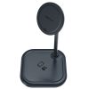 Acefast 15W Qi Wireless Charger for iPhone (with MagSafe) and Apple AirPods Stand Holder Magnetic Holder Gray (E6 gray)