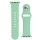 Silicone Strap APS Silicone Band for Watch Ultra / 9 / 8 / 7 / 6 / 5 / 4 / 3 / 2 / SE (49 / 45 / 44 / 42mm) Strap Watch Bracelet Light Green