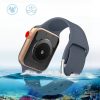 Silicone Strap APS Silicone Band for Watch 9 / 8 / 7 / 6 / 5 / 4 / 3 / 2 / SE (41 / 40 / 38mm) Strap Watch Bracelet Mint