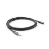 Wozinsky mini jack extension cable (female-male) AUX extension 3 m black