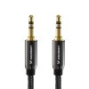 Wozinsky universal mini jack cable 2x AUX cable 3 m black