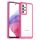 Outer Space Case for Samsung Galaxy A53 5G cover with a flexible frame pink