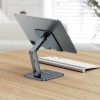 Baseus Desktop Biaxial Foldable metal tablet stand gray (LUSZ000113)