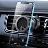 Joyroom kit multifunctional magnetic car holder ring phone support black (JR-ZS294)