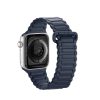 Dux Ducis Strap (Armor Version) Apple Watch SE strap, 9, 8, 7, 6, 5, 4, 3, 2, 1 (41, 40, 38 mm) silicone magnetic band bracelet blue