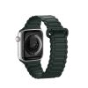 Dux Ducis Strap (Armor Version) Apple Watch SE strap, 9, 8, 7, 6, 5, 4, 3, 2, 1 (41, 40, 38 mm) silicone magnetic strap bracelet green