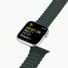 Dux Ducis Strap (Armor Version) Apple Watch SE strap, 9, 8, 7, 6, 5, 4, 3, 2, 1 (41, 40, 38 mm) silicone magnetic strap bracelet green