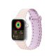 Dux Ducis Strap (Armor Version) Apple Watch Ultra, SE, 9, 8, 7, 6, 5, 4, 3, 2, 1 (49, 45, 44, 42 mm) Silicone Magnetic Band Bracelet Pink Purple