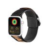 Dux Ducis Strap (Outdoor Version) Apple Watch Ultra Strap, SE, 9, 8, 7, 6, 5, 4, 3, 2, 1 (49, 45, 44, 42 mm) Nylon Band Bracelet Black and Orange