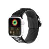 Dux Ducis Strap (Outdoor Version) Apple Watch Ultra Strap, SE, 9, 8, 7, 6, 5, 4, 3, 2, 1 (49, 45, 44, 42 mm) Nylon Band Bracelet Black & Silver