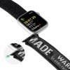 Dux Ducis Strap (Outdoor Version) Apple Watch Ultra Strap, SE, 9, 8, 7, 6, 5, 4, 3, 2, 1 (49, 45, 44, 42 mm) Nylon Band Bracelet Black & Silver