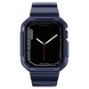 Kingxbar CYF106 2in1 armored case for Apple Watch SE, 9, 8, 7, 6, 5, 4, 3, 2, 1 (41, 40, 38 mm) with strap blue