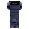 Kingxbar CYF106 2in1 armored case for Apple Watch SE, 9, 8, 7, 6, 5, 4, 3, 2, 1 (41, 40, 38 mm) with strap blue