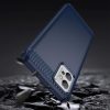 Carbon Case Cover for Xiaomi Redmi Note 11E /Redmi 10 5G / Redmi 10 Prime+ 5G / Poco M4 5G Flexible Silicone Carbon Cover Blue