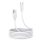 Joyroom USB charging / data cable - USB Type C 3A 2m white (S-UC027A9)