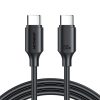 Joyroom cable USB-C - USB-C 480Mb / s 60W 1m black (S-CC060A9)