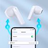 Joyroom TWS earphones wireless ENC waterproof IPX4 Bluetooth 5.3 white (JR-TL11)