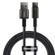 Baseus Tungsten Gold cable USB-A - USB-C 480Mb/s 100W 1m black (CAWJ000001)