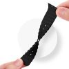 Dux Ducis Strap Watch Strap 9 / 8 / 7 / 6 / 5 / 4 / 3 / 2 / SE (41 / 40 / 38mm) Silicone Band Bracelet Black (OceanWave Version)