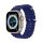 Dux Ducis Strap Watch Strap 9 / 8 / 7 / 6 / 5 / 4 / 3 / 2 / SE (41 / 40 / 38mm) Silicone Band Bracelet Navy Blue (OceanWave Version)