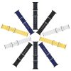 Dux Ducis Strap Watch Strap 9 / 8 / 7 / 6 / 5 / 4 / 3 / 2 / SE (41 / 40 / 38mm) Silicone Band Bracelet Navy Blue (OceanWave Version)