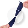 Dux Ducis Strap Watch Strap 9 / 8 / 7 / 6 / 5 / 4 / 3 / 2 / SE (41 / 40 / 38mm) Silicone Band Bracelet Navy Blue (OceanWave Version)