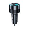 Choetech fast car charger 130W 2xUSB-C + USB-A black (TC0011)