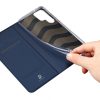 Dux Ducis Skin Pro Case for Samsung Galaxy S23 Ultra Flip Card Wallet Stand Blue