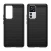 Carbon Case case for Xiaomi 12T Pro / Xiaomi 12T flexible silicone carbon cover black