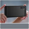 Carbon Case for Samsung Galaxy A14 5G flexible silicone carbon cover black