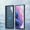 Carbon Case for Samsung Galaxy S23 Ultra flexible silicone carbon cover blue