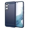 Carbon Case for Samsung Galaxy S23 flexible silicone carbon cover blue