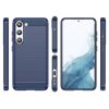 Carbon Case for Samsung Galaxy S23 flexible silicone carbon cover blue