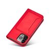 Magnet Card Case for Samsung Galaxy S23 flip cover wallet stand red