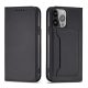 Magnet Card Case for Samsung Galaxy S23 Ultra flip cover wallet stand black