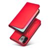 Magnet Card Case for Samsung Galaxy S23 Ultra flip cover wallet stand red