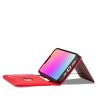 Magnet Card Case for Samsung Galaxy S23 Ultra flip cover wallet stand red