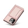 Magnet Card Case for Samsung Galaxy S23 Ultra Cover with Flip Wallet Stand Pink